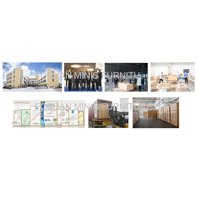Mobilier de travail pour la maison/le bureau Bureaux de bureau en bois droits simples