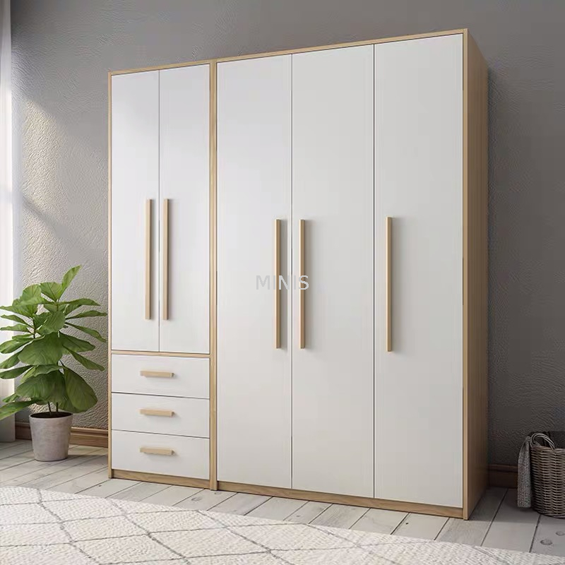 Armoires hautes personnalis&eacute;es modernes de chambre &agrave; coucher avec portes et &eacute;tag&egrave;res