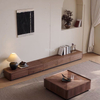 Sal&oacute;n Sala de estar Mesa de centro de madera cuadrada con cajones