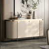 Sal&oacute;n/Comedor Mesa Auxiliar Blanca Almacenamiento Bonito Aparador